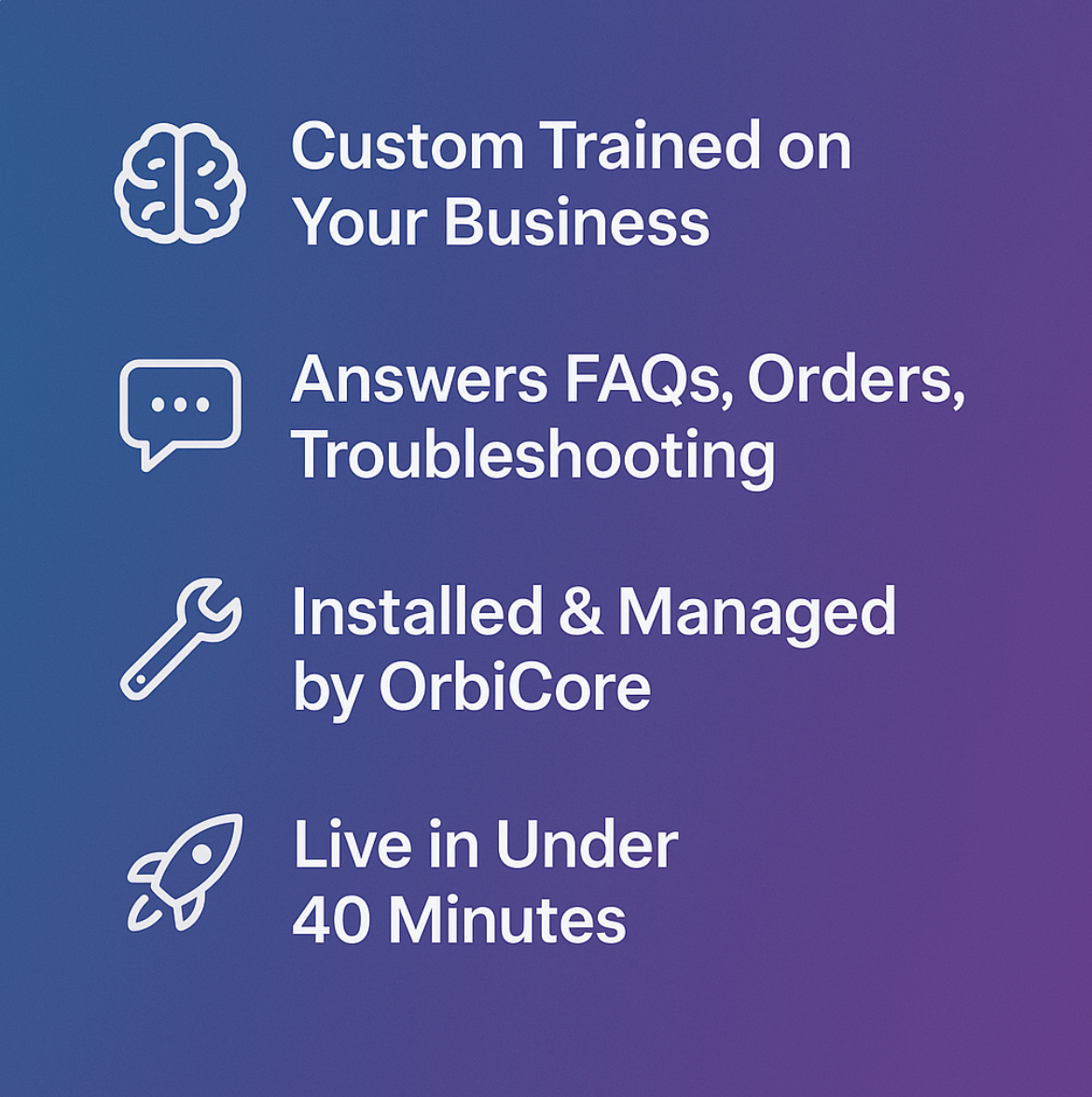 Orbi AI —Starter Plan  (AI Customer Support Agent)