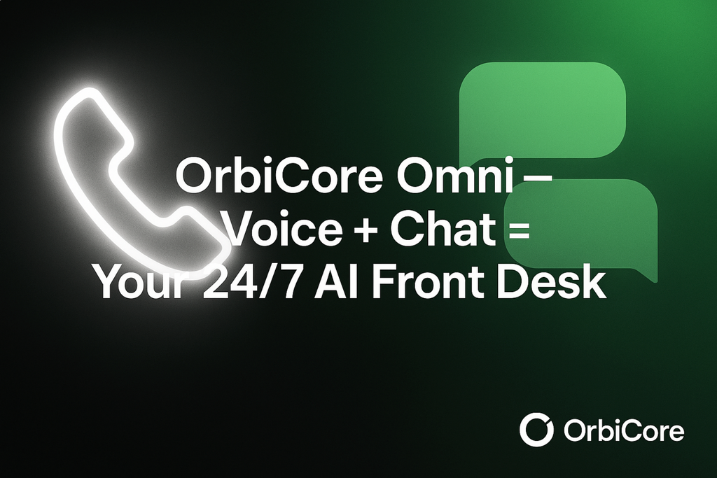OrbiCore Omni — All-in-One AI Front Desk